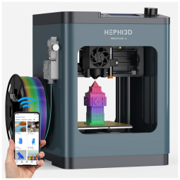 Impressora 3D Tina2Plus, HEPHI3D 250mms de Alta Velocidade, Totalmente de Código Aberto, Auto Nivelamento, WiFi - Montagem Fácil para
