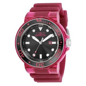 Relógio Masculino Invicta Pro Diver, Borgonha, Transparente 32329