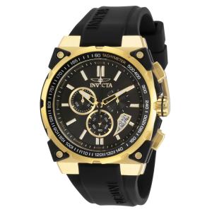 Relógio Masculino S1 Rally, Invicta 27329, Preto e Dourado