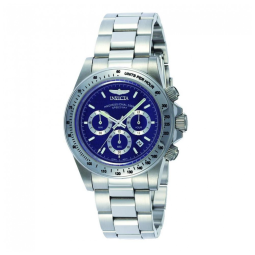Relógio Masculino Speedway, Invicta 9329, Prata e Azul