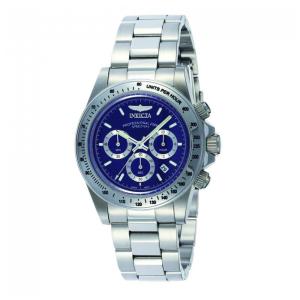 Relógio Masculino Speedway, Invicta 9329, Prata e Azul