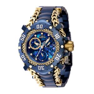 Relgio feminino gladiador com mostrador Abalone - 43,2 mm. Ouro. Azul Escuro 41429