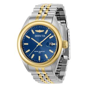 Relógio Feminino Aviator, Invicta 38429, Prata, Dourado e Azul