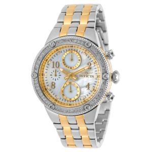 Relgio feminino anjo - 39 mm. Ao. Ouro 29529