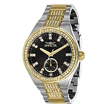 Relgio feminino especializado - 38 mm. Ao. Ouro 38629