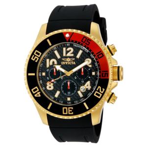 Relógio Masculino Pro Diver, Invicta 13729, Preto e Dourado