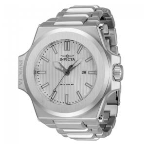 Relógio Masculino de Quartzo Akula, Invicta 34729, Prata