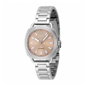 Relógio Feminino Invicta Elite Diamond com 0.25 Quilates de Diamantes, Caixa de 32mm em Aço 48729