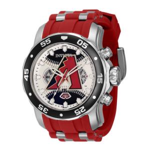 Relgio masculino MLB Arizona Diamondbacks - 48 mm. Ao. Vermelho 42829