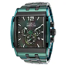 Relógio Masculino Speedway com Mostrador Madrepérola, Invicta 34829, Preto e Verde