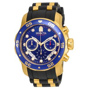 Relgio masculino Pro SCUBA - 48 mm. Ouro. Preto ZG-21929