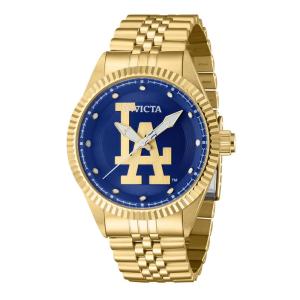 Relgio masculino MLB Los Angeles Dodgers - 43 mm. Ouro 42929