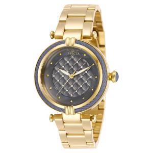 Relógio Feminino de Quartzo Bolt, Invicta 28929, Dourado e Cinza
