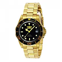 Relógio Masculino Automático Pro Diver, Invicta 8929, Dourado e Preto
