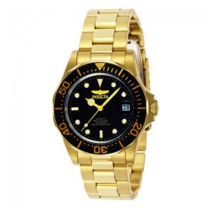 Relógio Masculino Automático Pro Diver, Invicta 8929, Dourado e Preto