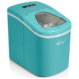 Máquina de Gelo Automática Portátil até 11 kg de Gelo em 24h, 110v, DECO GEAR DCIMTQA, Azul