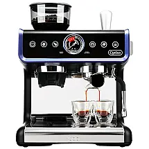 Cafeteira Elétrica Expresso Profissional, Aço Inoxidável, 110v, CYETUS CYK7601, Preto