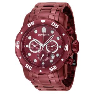 Relgio masculino profissional 48 mm. Vermelho 40239, Invicta