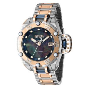 Relógio Feminino Automático Invicta Reserve Flying Fox com Mostrador Madrepérola, Aço, Ouro Rosa, 43239