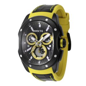 Lupah Revolution 2.0 Swiss ETA G10.212 Calibre Relógio Masculino - 41,5 mm. Amarelo. Preto 45439