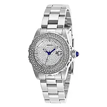 Relógio Feminino Invicta Angel Swiss Ronda 585 Caliber 30mm, Aço ZG28439