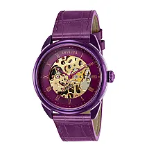 Relógio Masculino Mecânico Especializado, Invicta 40739, Roxo e Dourado
