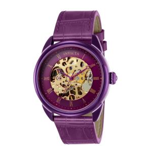 Relógio Masculino Mecânico Especializado, Invicta 40739, Roxo e Dourado