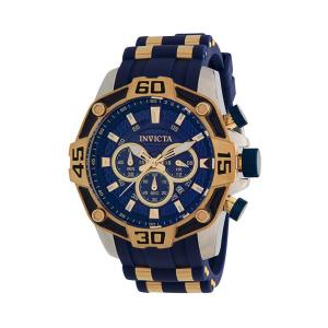 Relógio Masculino Pro Diver, Invicta 33839, Azul e Dourado