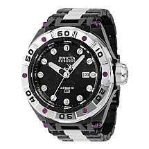 Relgio Masculino Reserva Ripsaw Automtico - 52,7mm. Preto. Ao. Borgonha 38839