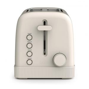 Torradeira Bella 2 Fatias, Controle de Tostagem com 6 Níveis, Funções Reaquecer, Cancelar, Descongelar, Bandeja Removível - 1200W