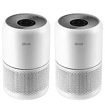Purificador de Ar Levoit Branco Filtro 3-em-1 CADR 143 CFM Cobertura 100 m² Core 300 2 Pacote