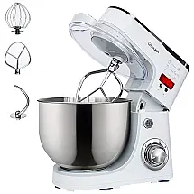 Batedeira Temporizador 1000W 5L 6 Velocidades, 110v, WANTJOIN, Branco