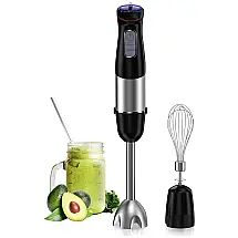 Mixer 2 em 1 com 6 Velocidades e Acessórios, 500W, 110v, VAYNID, Cinza