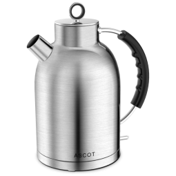 Chaleira Elétrica Aço Inoxidável 1,6L, 1500W, Cobre, ASCOT, Dourado