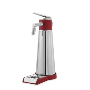 Garrafa para Chantilly 1 Litro com Alavanca Integrada, Profissional, iSi North America, Vermelha