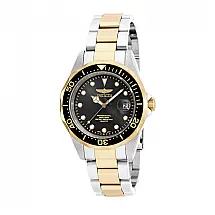 Relógio Masculino Pro Diver, Invicta 17049, Prata, Dourado e Preto