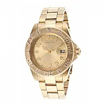 Relógio Feminino Pro Diver 0,06 quilates com Diamante, Invicta 15249, Dourado