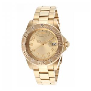 Relógio Feminino Pro Diver 0,06 quilates com Diamante, Invicta 15249, Dourado