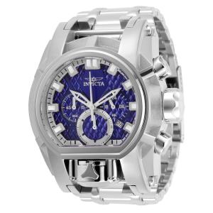 Relógio Masculino de Quartzo Bolt Zeus Magnum, Invicta 31549, Prata e Azul