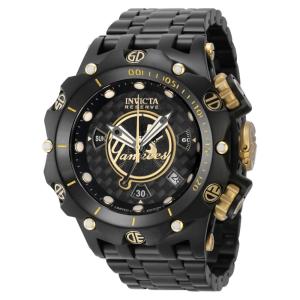Relgio masculino reserva MLB New York Yankees Swiss Ronda Z60 calibre - 51 mm. Preto 41949
