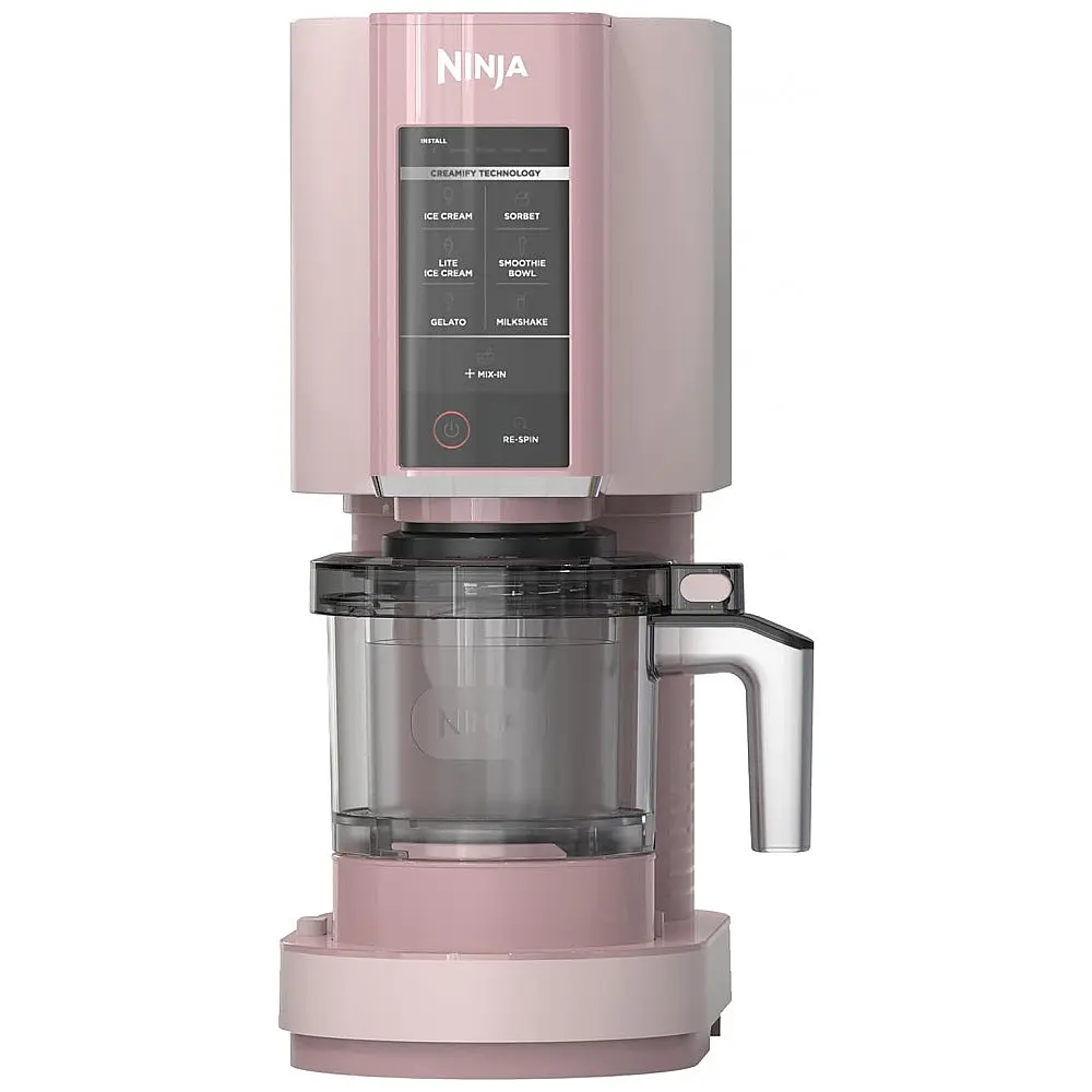 Ninja CREAMi Ice Cream Maker para Gelato, Adicionais, Milkshakes, Sorvete, Tigelas de Smoothie, 7 Programas com um Toque, com 2 Recipientes