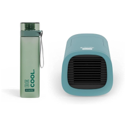 Climatizador de Ar Portátil de Mesa, Capacidade 2L, 3 Velocidades, EVAPOLAR, Azul