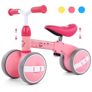 Bicicleta sem Pedal Infantil para Bebês de 1 a 3 anos, PERADIX P470636, Rosa