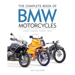 The Complete Book of BMW Motorcycles todos os modelos desde 1923 série de livros completos, Capa Dura em Inglês, 312 Paginas, Branco