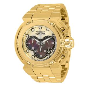 Relógio Masculino Invicta Coalition Forces X Wing com Mostrador Madrepérola, Ouro 30459