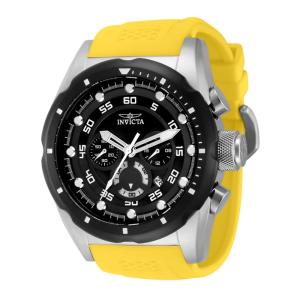Relógio Masculino Speedway com Mostrador em Madrepérola, Invicta 41559, Amarelo