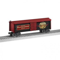 Conjunto de Trem Trenzinho Elétrico LIONEL Budweiser Delivery com Controle Remoto e Bluetooth, para Adultos e Crianças