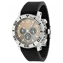 Relógio de pulso masculino com cronógrafo Mariner 806C de 43mm, da Stuhrling.