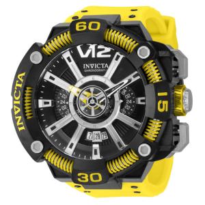 Relógio Masculino Analógico de Quartzo 58mm, Invicta S1 Rally 37659, Amarelo