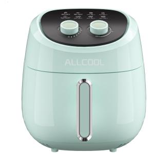 ALLcool Fritadeira Elétrica Air Fryer 5L, com Painel de Controle Digital, 110V, Verde